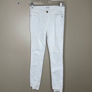 Frame White Le Skinny de‎ Jeanne Jeans
